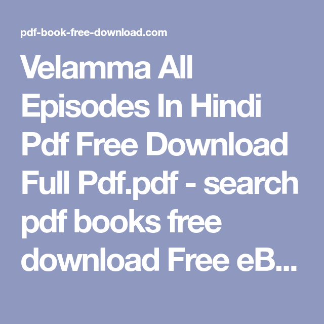 velamma pdf files online reading